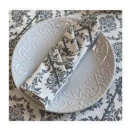 Салфетка на стол Прованс Avantime Версаль Серый 40х40 см (17317)