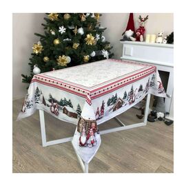 Скатертина Прованс гобеленова Snowfall 135х180 см (23408)