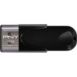 USB флеш накопитель PNY flash 16GB Attache4 Black USB 2.0 (FD16GATT4-EF)