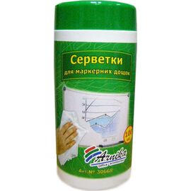 Салфетки Arnika for marker boards tub-100pcs (30668)