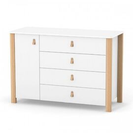 Комод-пеленатор Верес Монако 1200 бело-буковый (35.2.351.2.15)