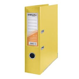 Папка - регистратор Delta by Axent double-sided PP 7,5 cм, disassembled, yellow (D1712-08P)