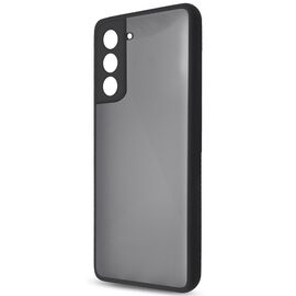 Чехол для моб. телефона MakeFuture Samsung S21 FE Frame (Matte PC+TPU) Black (MCMF-SS21FEBK)