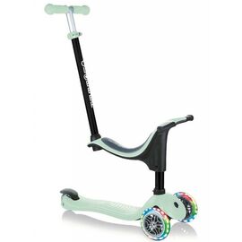 Самокат Globber GO UP SPORTY пастельно-зеленый с подсветкой (452-206-3)