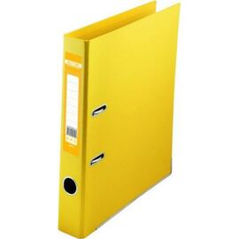Папка - регистратор Buromax А4 double sided, 50мм, PP, yellow, built-up (BM.3002-08c)