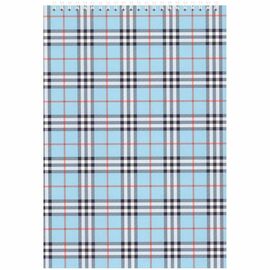 Блокнот Buromax spiral top, А5, 48sheets, square, blue (BM.2470-02)
