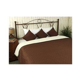 Покрывало Руно Двустороннее Барселона шоколадно-молочное 150х212 см (360.52У_Барселона)