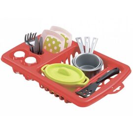 Игровой набор Ecoiffier Набор посуды с сушкой, 23 аксес. (000956)