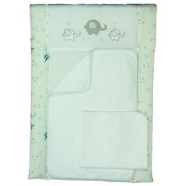 Пеленальный матрасик Верес Elephant blue 50*70 (421.3)