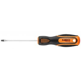 Отвертка Neo Tools шлицевая 3x75 мм, CrV (04-171)