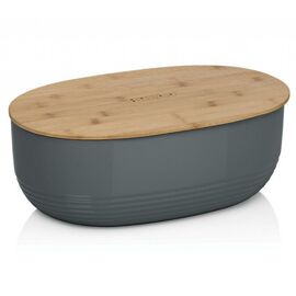 Хлебница Kela Namur Dark Gray 37,5х23х14 см (12063)