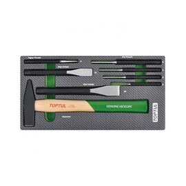 Набор инструментов Toptul в ложементе комбинированный 8ед. (GEA0811)