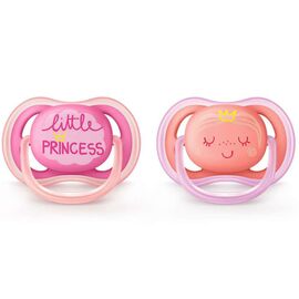 Пустушка Philips AVENT Ultra Air з декором 6-18 міс, 2 шт (SCF343/22)