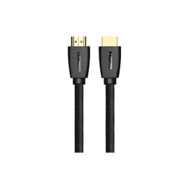 Кабель мультимедийный HDMI to HDMI 1.0m HD118 Nylon Braid (Black) Ugreen (40408)