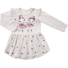 Плаття POP FASHION з балеринками (6711-92G-beige)