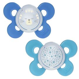 Пустушка Chicco Physio Comfort силіконова 16-36 міс 2 шт блакитна (74935.42.00.00)
