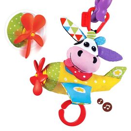 Игрушка-подвеска Yookidoo Коровка пилот (90571)