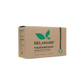 Туалетная бумага DeLaMark 2 слоя 150 отрывов 6 рулонов (4820152331045)