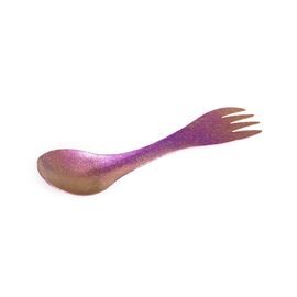 Ложка-вилка туристическая TiTo Titanium 2 в 1 Pink (SPK2B1-RS)