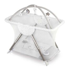 Детский манеж Cam Brevettato Millegiochi с развивающим ковриком, цвет кофейный (B122-C248/V77)