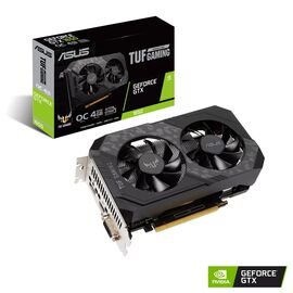 Видеокарта ASUS GeForce GTX1650 4096Mb TUF OC D6 P GAMING (TUF-GTX1650-O4GD6-P-GAMING)