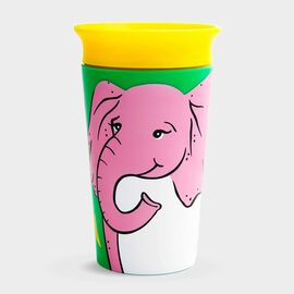 Поильник-непроливайка Munchkin Miracle 360 Deco Слоненок 266мл (05193201)