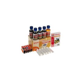 Комплект перезаправляемых картриджей WWM CANON MG5440/MG5540/MG6440 +chip (RC.CLI-451)