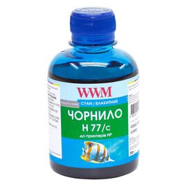 Чернила WWM HP №177 85 Cyan 200ml (H77/C)