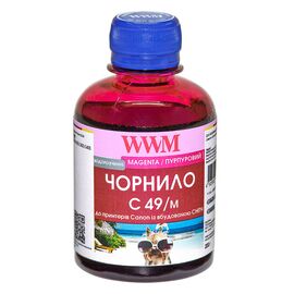 Чернила WWM CANON GI-490 200г Magenta (C49/M)