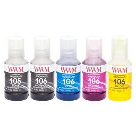Чернила WWM EPSON L7160/7180 5х140г BP/C/M/PB/Y (E105SET5)