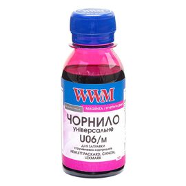 Чернила WWM Canon/HP/Lexmark 100г Magenta (U06/M-2)