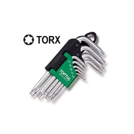 Набор инструментов Toptul ключей TORX Г-обр. T10-T50 9ед. (GAAL0913)