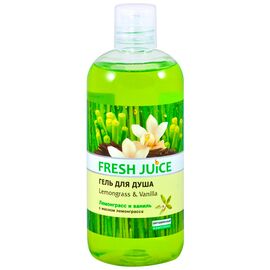 Гель для душу Fresh Juice Lemongrass & Vanilla 500 мл (4823015933813)