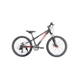 Велосипед Trinx M134 24" рама-11" Matt-Black-Grey-Red (M134.11MBGR)