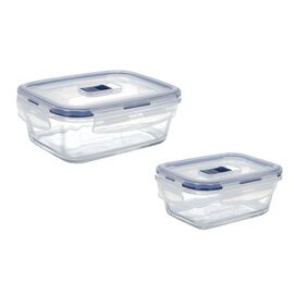 Пищевой контейнер Luminarc Pure Box Active набор 2шт прямоуг. 380мл/820мл (P7644)