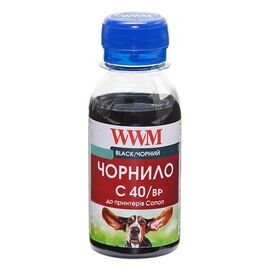 Чернила WWM CANON PG40/50/PGI5/BCI15 BlackPigment (C40/BP-2)