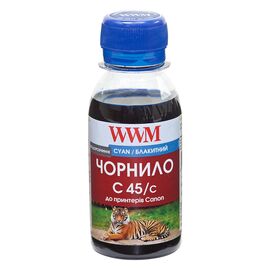 Чорнило WWM Canon CL-441/CL-446/CLI-451C 100г Cyan Water-soluble (C45/C-2)