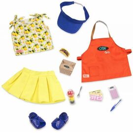 Аксессуар к кукле Our Generation Набор одежды Повар-гриль (BD30378Z)