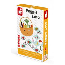 Настільна гра Janod Лото. Овощи (J02691)