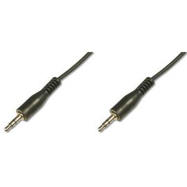 Кабель мультимедійний Jack 3.5mm M/Jack 3.5mm M 1.5m Digitus (AK-510100-015-S)
