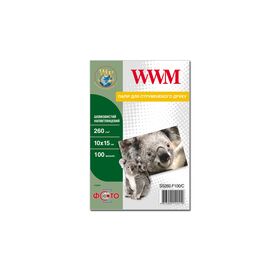 Фотобумага WWM 10x15 (SS260.F100/C)