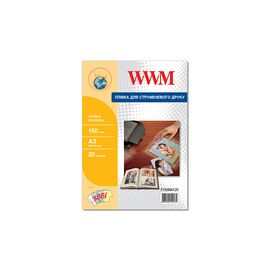 Пленка для печати WWM A3, 150мкм, 20л, for inkjet, transparent (F150INA3.20)