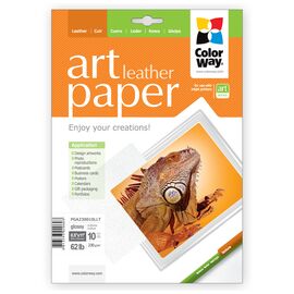 Фотобумага ColorWay LT ART 230г/м, glossy leather, 10sh, OEM (PGA230010LLT_OEM)