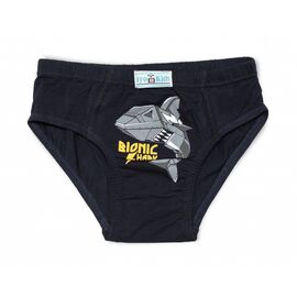 Трусы BiyoKids с акулой (2527-128B-black)