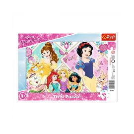 Пазл Trefl Frame Милые принцессы, 15 элементов (6281713)