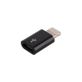 Переходник Lightning to Micro USB Lapara (LA-Lightning-MicroUSB-adaptor black)