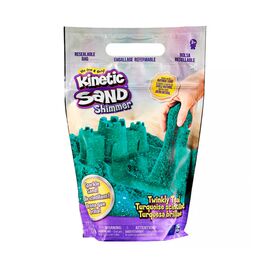 Набор для творчества Kinetic Sand Песок Бирюзовый блеск 907 г (71489T)