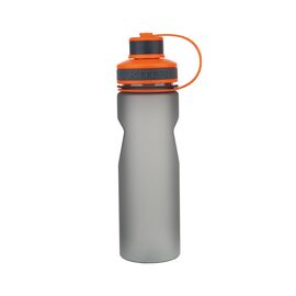 Поильник-непроливайка Kite 700 мл, серо-оранжевая (K21-398-01)