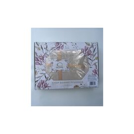 Полотенце Idea Home набор банный коробка 35х75+70х140см микрофибра Beige (6736306)