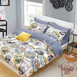 Постельное белье Viluta Сатин Твил 557 214х150 подростковый (557_pd)